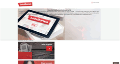 Desktop Screenshot of it.letsbonus.com